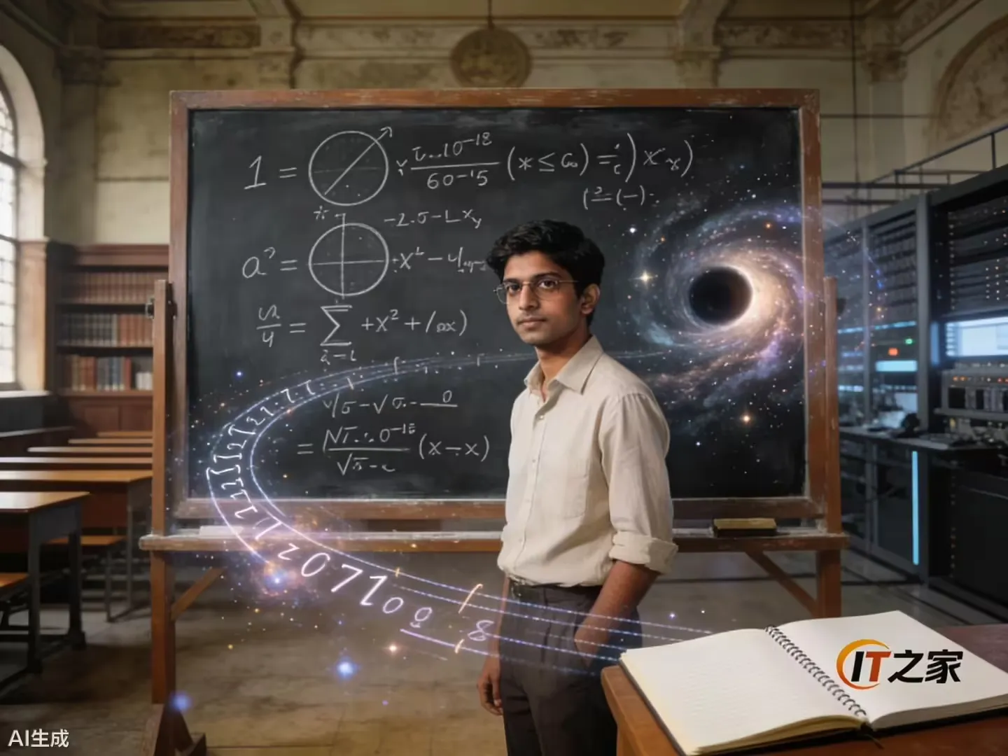 印度科学家：百年前拉马努金 π 公式与现代高能物理存在直接关联